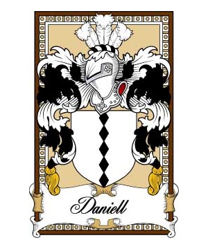 Scottish-Bookplates/D/Daniell-Crest-Coat-of-Arms