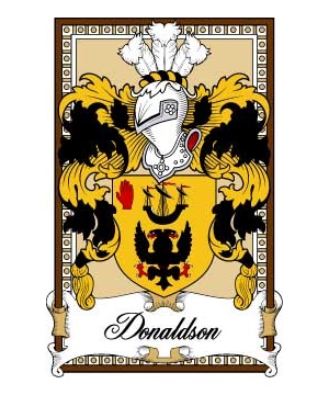 Scottish-Bookplates/D/Donaldson-Crest-Coat-of-Arms