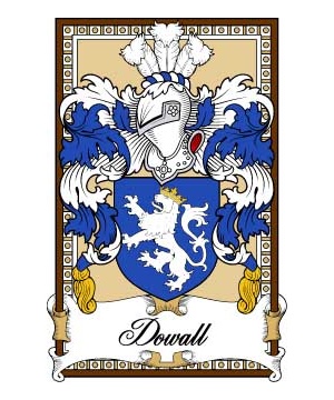 Scottish-Bookplates/D/Dowall-Crest-Coat-of-Arms