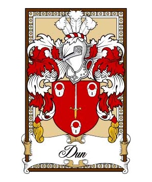 Scottish-Bookplates/D/Dun-Crest-Coat-of-Arms