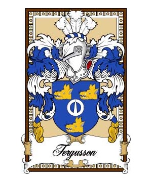 Scottish-Bookplates/F/Fergusson-Crest-Coat-of-Arms