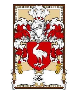 Scottish-Bookplates/F/Fin-Crest-Coat-of-Arms