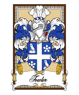 Scottish-Bookplates/F/Fouler-or-Fowler-Crest-Coat-of-Arms