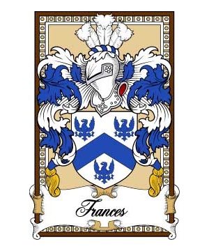 Scottish-Bookplates/F/Frances-Crest-Coat-of-Arms