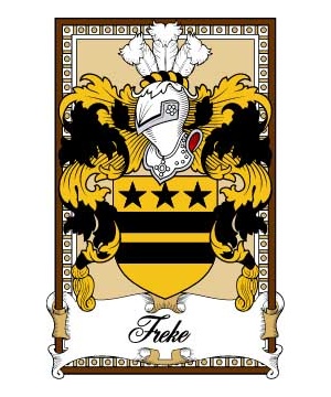 Scottish-Bookplates/F/Freke-Crest-Coat-of-Arms