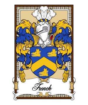 Scottish-Bookplates/F/French-Crest-Coat-of-Arms