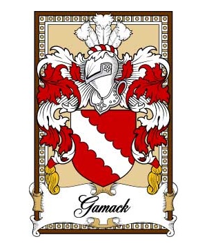 Scottish-Bookplates/G/Gamack-Crest-Coat-of-Arms