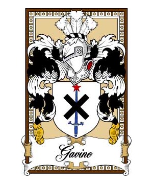 Scottish-Bookplates/G/Gavine-Crest-Coat-of-Arms