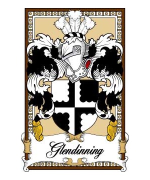 Scottish-Bookplates/G/Glendinning-Crest-Coat-of-Arms