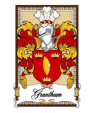 Scottish-Bookplates/G/Grantham-Crest-Coat-of-Arms