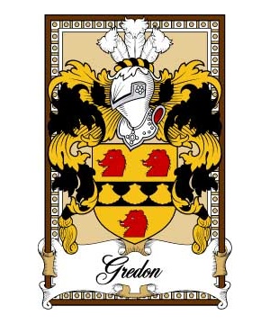 Scottish-Bookplates/G/Gredon-Crest-Coat-of-Arms