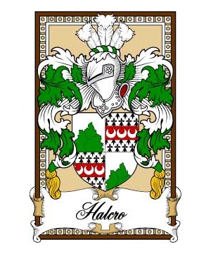 Scottish-Bookplates/H/Halcro-Crest-Coat-of-Arms