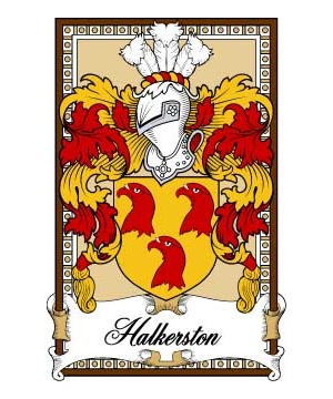 Scottish-Bookplates/H/Halkerston-Crest-Coat-of-Arms