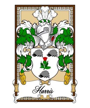 Scottish-Bookplates/H/Harris-(Midlothian)-Crest-Coat-of-Arms