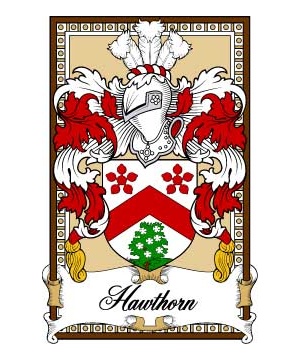 Scottish-Bookplates/H/Hawthorn-(Castlewig-co-Wigtown)-Crest-Coat-of-Arms