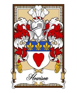 Scottish-Bookplates/H/Howison-or-Howlison-Crest-Coat-of-Arms