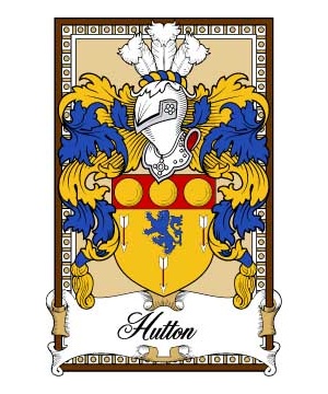 Scottish-Bookplates/H/Hutton-Crest-Coat-of-Arms