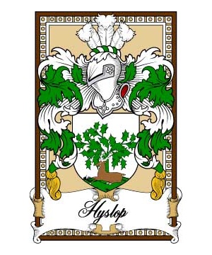 Scottish-Bookplates/H/Hyslop-Crest-Coat-of-Arms