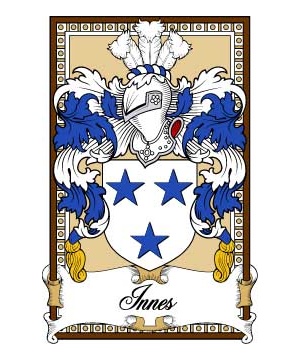 Scottish-Bookplates/I/Innes-Crest-Coat-of-Arms