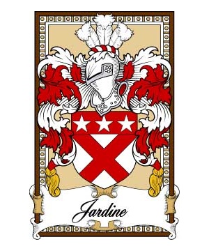 Scottish-Bookplates/J/Jardine-Crest-Coat-of-Arms