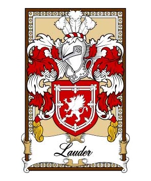 Scottish-Bookplates/L/Lauder-Crest-Coat-of-Arms