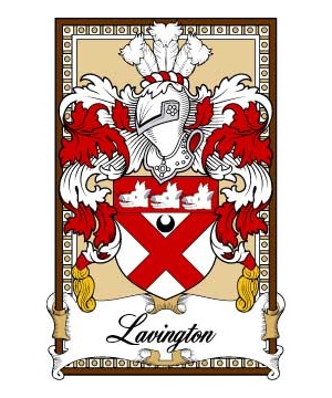 Scottish-Bookplates/L/Lavington-Crest-Coat-of-Arms