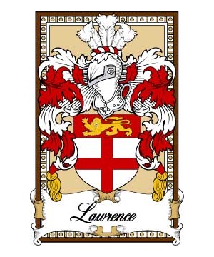 Scottish-Bookplates/L/Lawrence-Crest-Coat-of-Arms