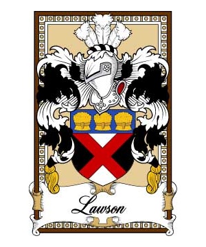 Scottish-Bookplates/L/Lawson-Crest-Coat-of-Arms