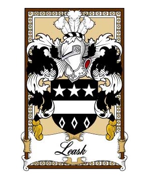 Scottish-Bookplates/L/Leask-Crest-Coat-of-Arms