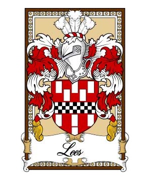 Scottish-Bookplates/L/Lees-Crest-Coat-of-Arms