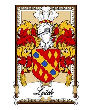 Scottish-Bookplates/L/Leitch-Crest-Coat-of-Arms