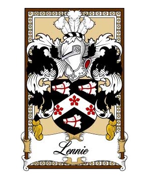 Scottish-Bookplates/L/Lennie-or-Leny-Crest-Coat-of-Arms