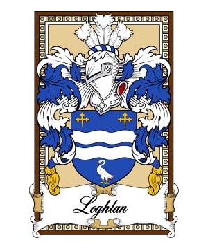 Scottish-Bookplates/L/Loghlan-Crest-Coat-of-Arms