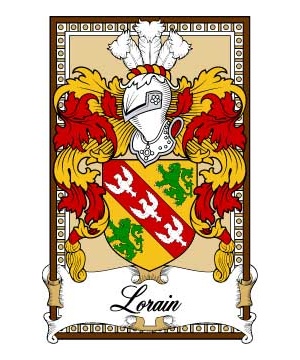 Scottish-Bookplates/L/Lorain-(Berwick)-Crest-Coat-of-Arms