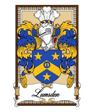 Scottish-Bookplates/L/Lumsden-Crest-Coat-of-Arms