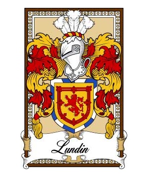 Scottish-Bookplates/L/Lundin-Crest-Coat-of-Arms