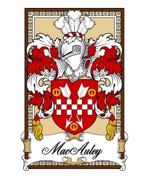 Scottish-Bookplates/M/MacAuley-Crest-Coat-of-Arms