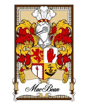 Scottish-Bookplates/M/MacBean-Crest-Coat-of-Arms