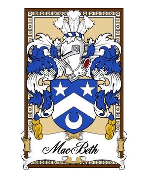 Scottish-Bookplates/M/MacBeth-or-MacBeath-Crest-Coat-of-Arms