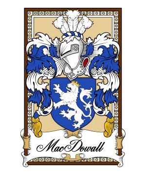 Scottish-Bookplates/M/MacDowall-Crest-Coat-of-Arms