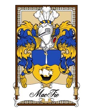 Scottish-Bookplates/M/MacFie-(Renfrew)-Crest-Coat-of-Arms