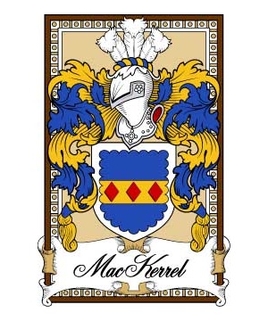 Scottish-Bookplates/M/MacKerrel-Crest-Coat-of-Arms