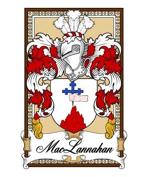 Scottish-Bookplates/M/MacLannahan-Crest-Coat-of-Arms