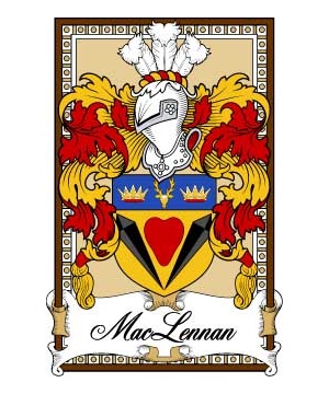 Scottish-Bookplates/M/MacLennan-Crest-Coat-of-Arms