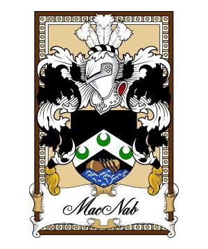 Scottish-Bookplates/M/MacNab-Crest-Coat-of-Arms