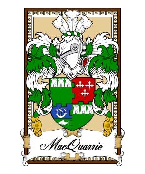 Scottish-Bookplates/M/MacQuarrie-Crest-Coat-of-Arms