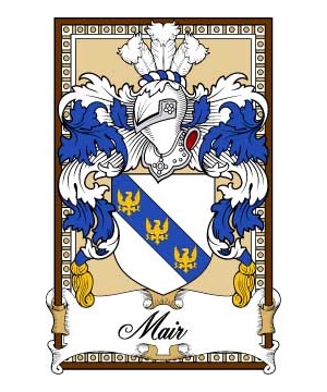 Scottish-Bookplates/M/Mair-Crest-Coat-of-Arms