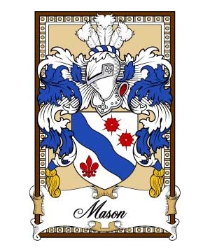 Scottish-Bookplates/M/Mason-(Ayr)-Crest-Coat-of-Arms