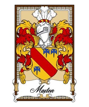 Scottish-Bookplates/M/Maxton-Crest-Coat-of-Arms