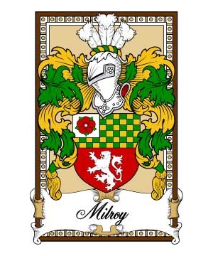 Scottish-Bookplates/M/Milroy-(Stirling)-Crest-Coat-of-Arms